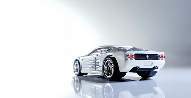 Illustration for article titled A white Ferrari